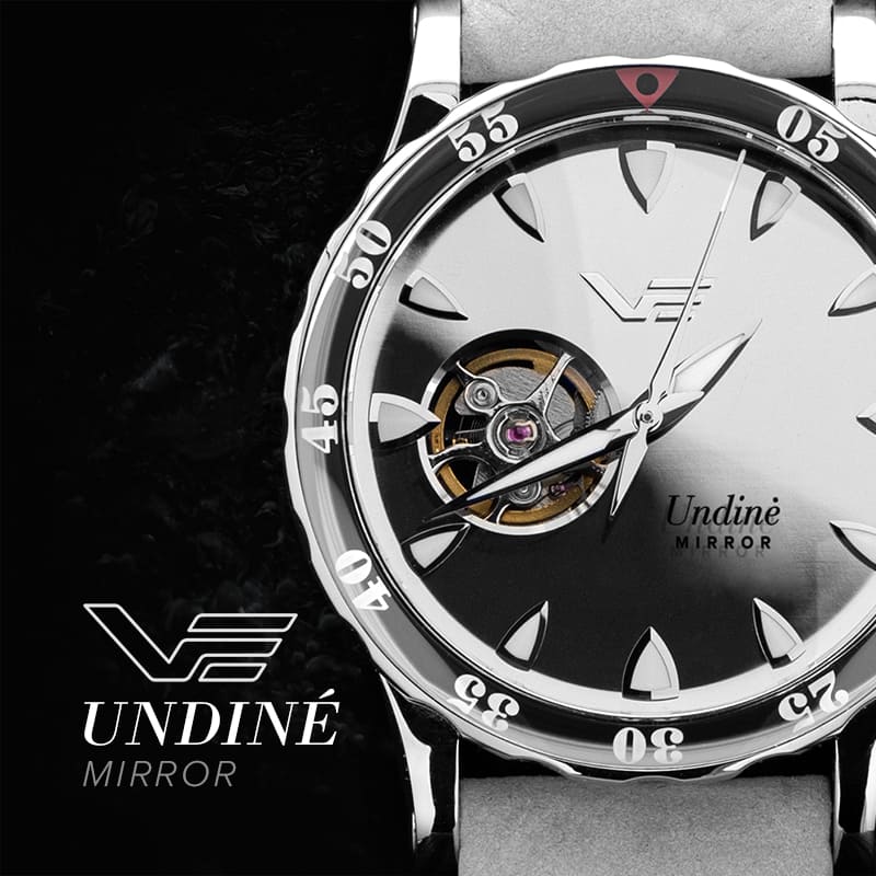 Vostok Europe Undine 'Mirror' Automatik Open Balance NH38-515A765