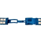 Preview: Vostok Europe Energia Rocket stainless steel bracelet / 26 mm / rose-blue