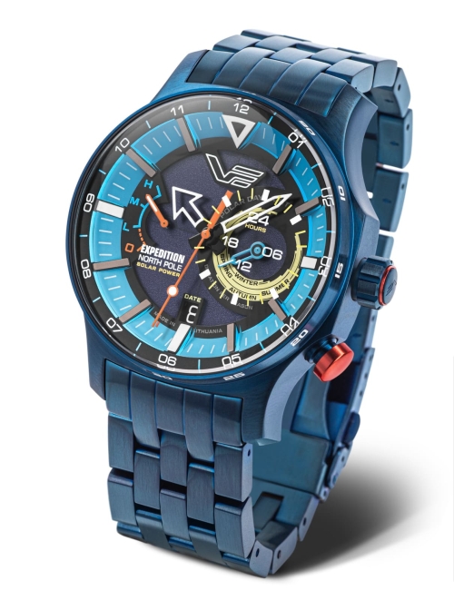 Vostok Europe Expedition North Pole 'Polar Ice' Solar 24h VS57-595D736B