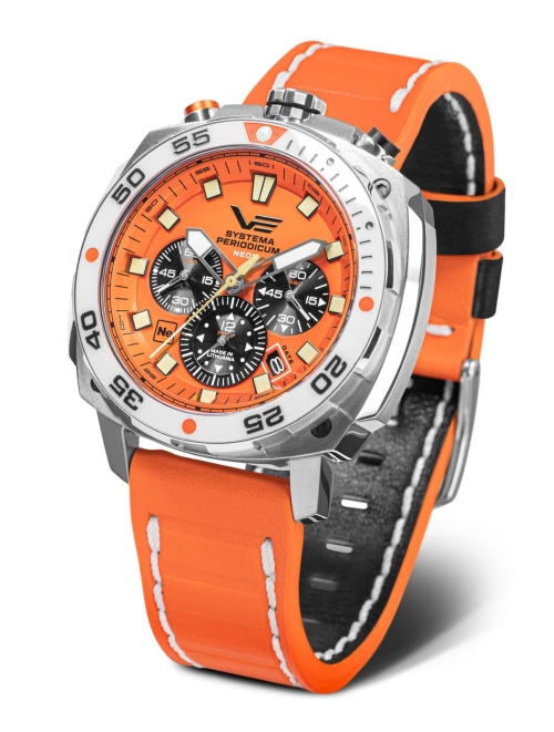 Vostok Europe Systema Periodicum 'Neon' Chronograph VK67-650A723