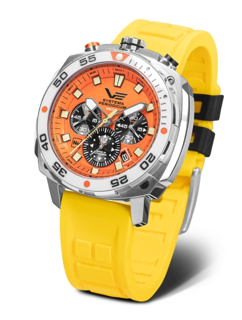 Vostok Europe Systema Periodicum 'Neon' Chronograph VK67-650A723