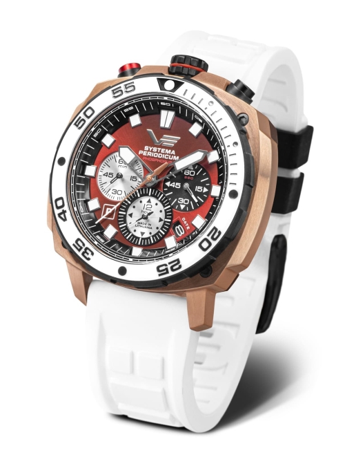 Vostok Europe Systema Periodicum 'Phosphorus' Chronograph VK67-650E724