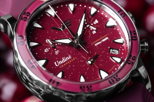 Vostok Europe Undine 'Cranberry' Chronograph VK68-515A774