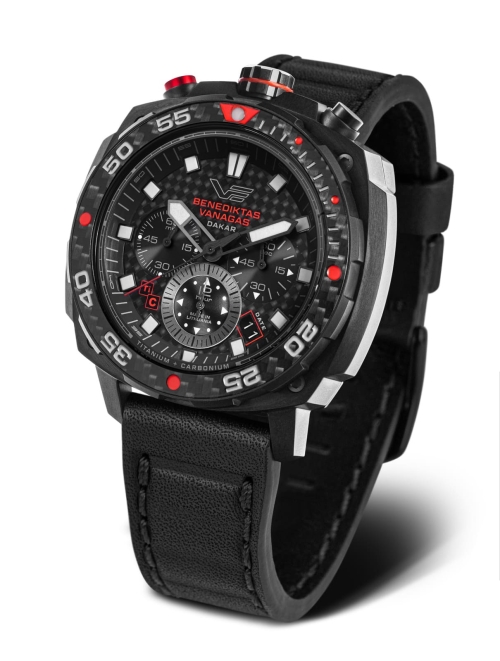 Vostok Europe 'Benediktas Vanagas Dakar Edition 2024' Titanium Chronograph VK67-650J740