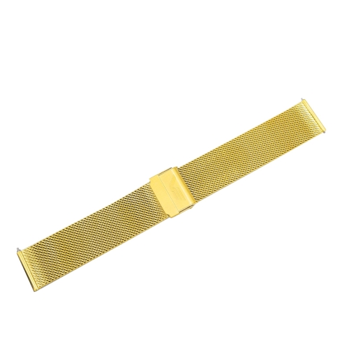 Vostok Europe Undine milanaise mesh stainless steel bracelet / 20 mm / yellow