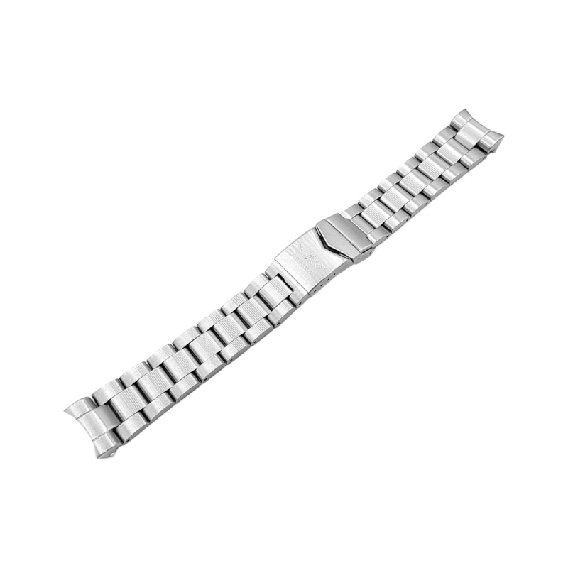 Aviator stainless steel bracelet / 20 mm / mat