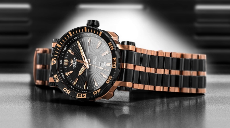 Vostok europe best sale energia rose gold