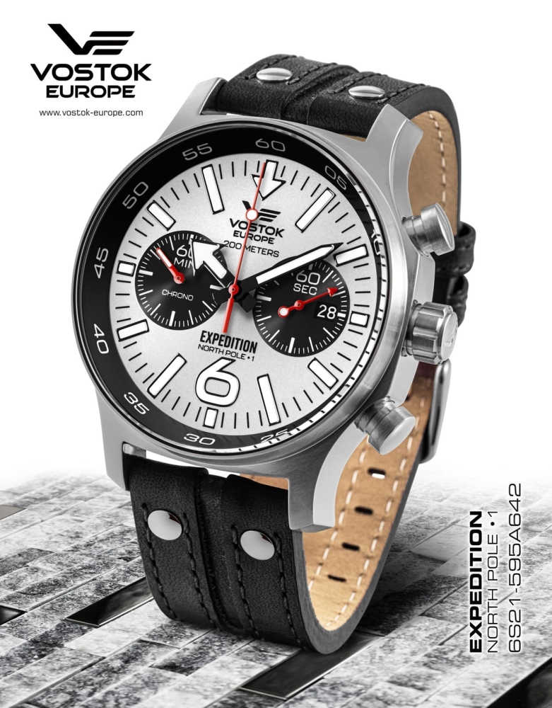 Vostok Europe Expedition North Pole 1 Chronograph 6S21-595A642
