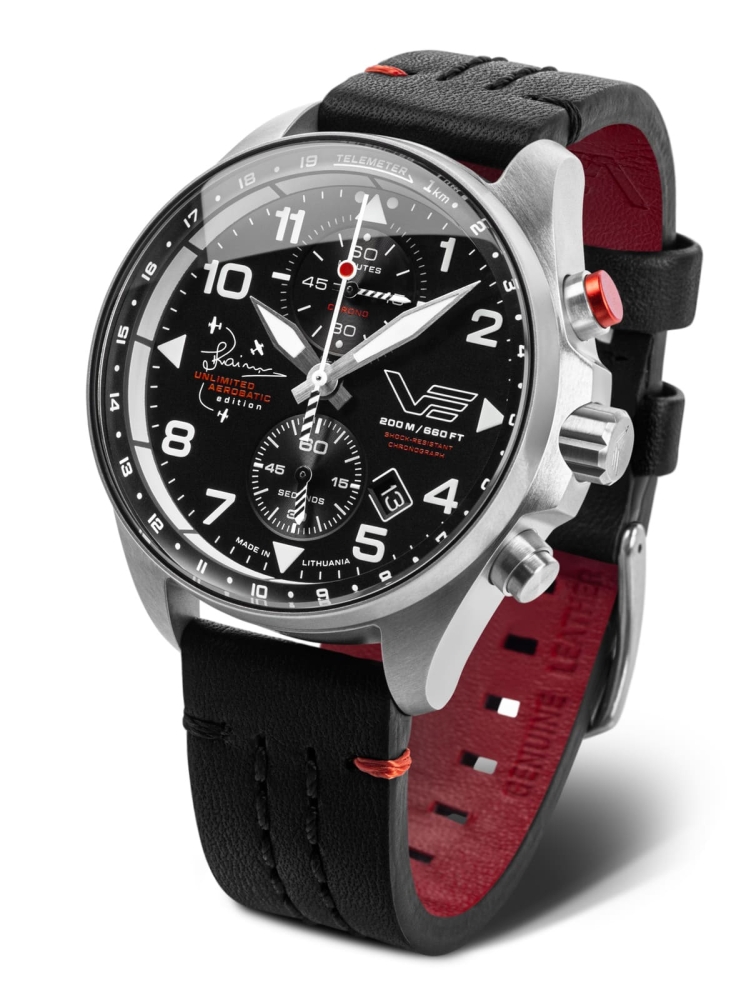 Vostok Europe 'Jurgis Kairys Unlimited Aerobatics' Special Edition Chronograph 6S11-325A738