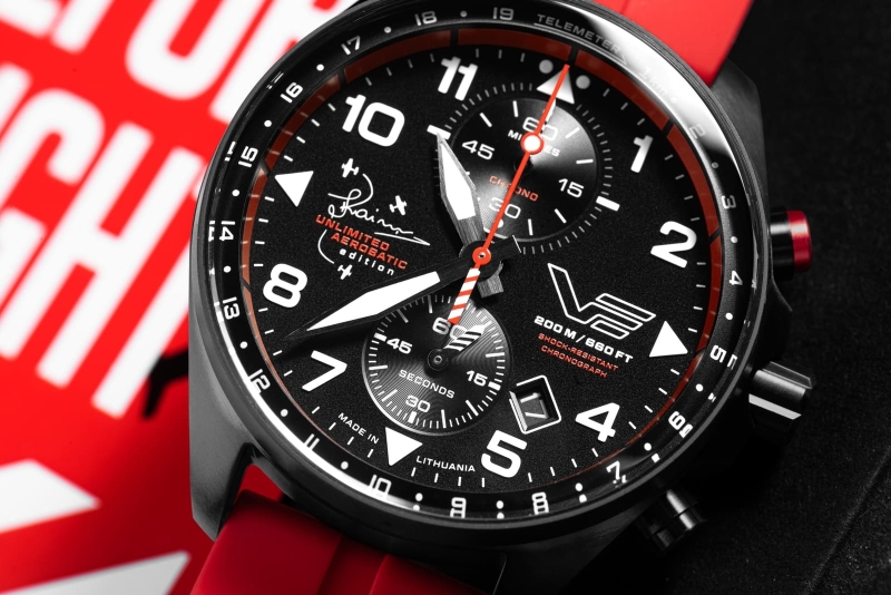 Vostok Europe 'Jurgis Kairys Unlimited Aerobatics' Special Edition Chronograph 6S11-325C739