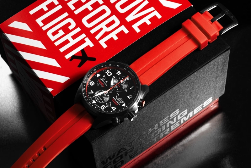 Vostok Europe 'Jurgis Kairys Unlimited Aerobatics' Special Edition Chronograph 6S11-325C739