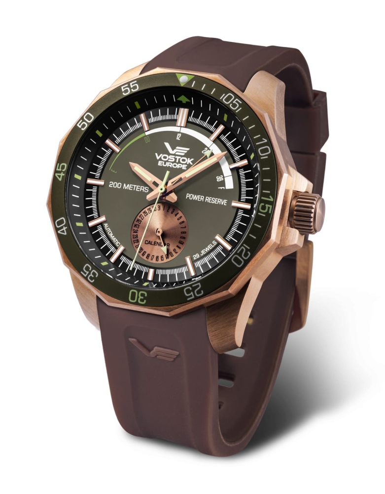 Vostok Europe Rocket N1 Automatic Power Reserve Bronze NE57-225O565