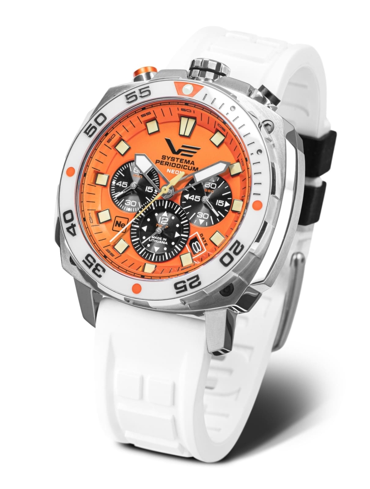 Vostok Europe Systema Periodicum 'Neon' Chronograph VK67-650A723