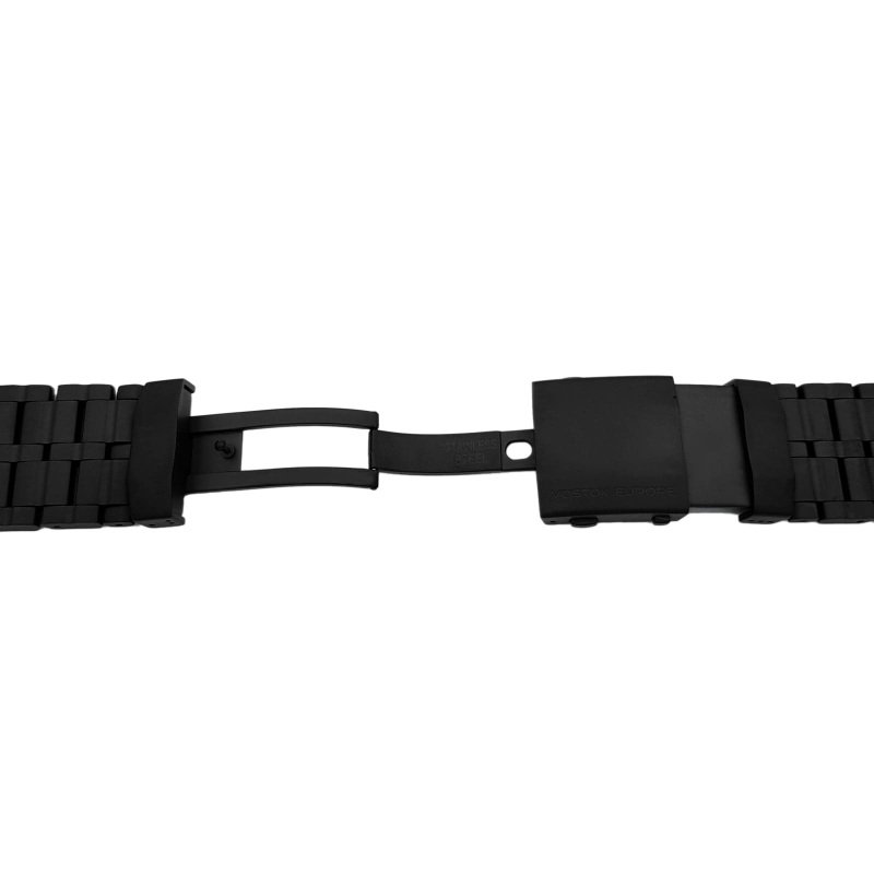 Vostok Europe Energia Rocket stainless steel bracelet / 26 mm / black