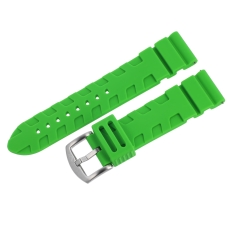 Vostok Europe Expedition North Pole / silicone strap / 24 mm / green / silver buckle